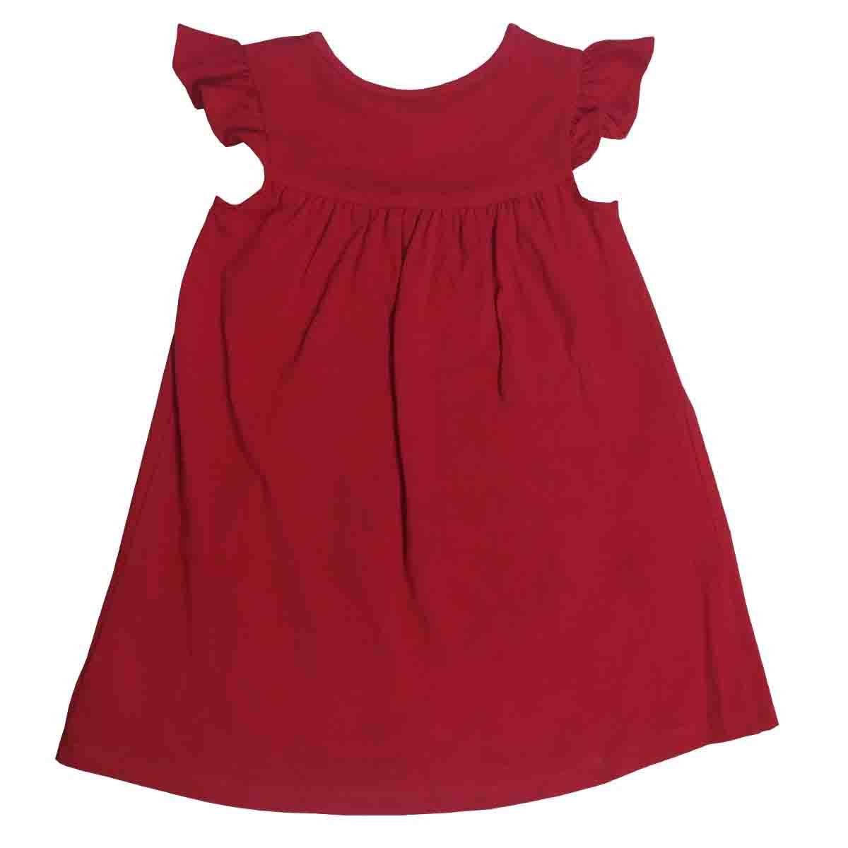 Vestido Rojo con Moño Coccolato para Bebé