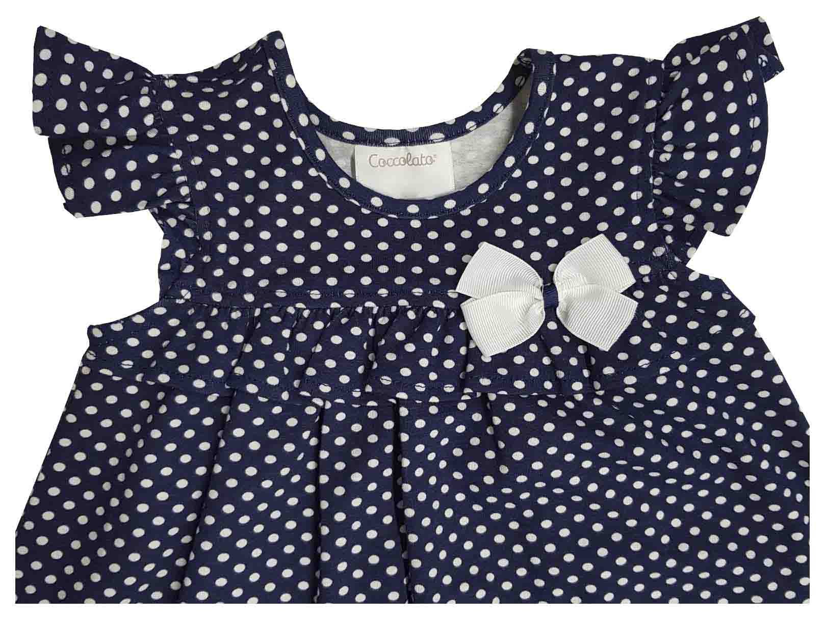 Vestino Lunares con Moño Coccolato