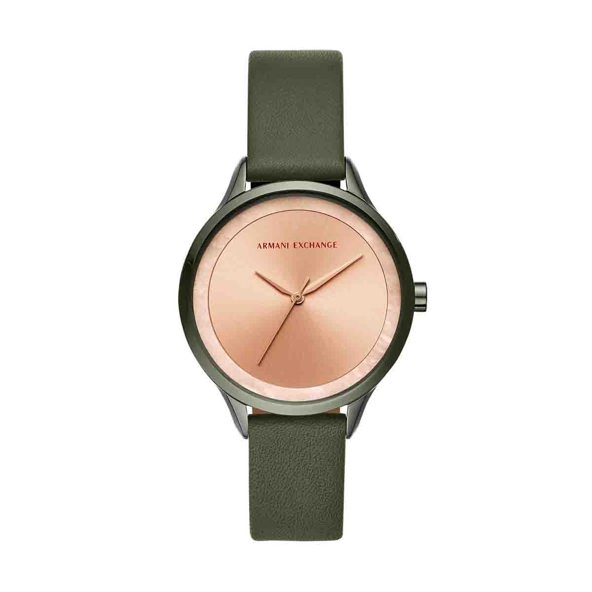 reloj armani exchange verde