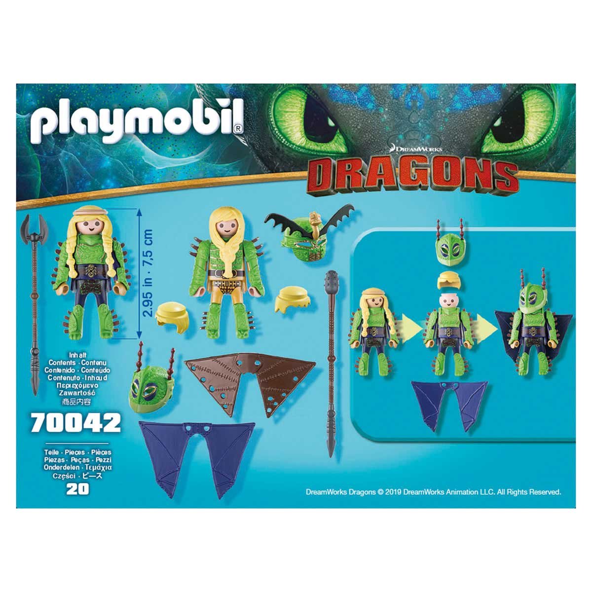 Brutacio Y Brutilda con Traje Volador  Playmobil