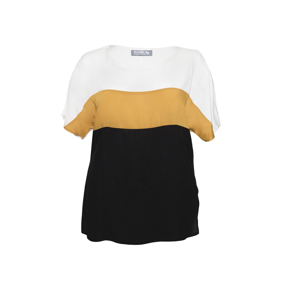 Blusa Diseño Combinado Yhasbel