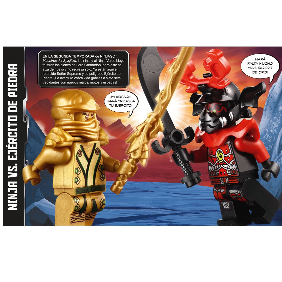 Lego ninjago discount ejercito de piedra