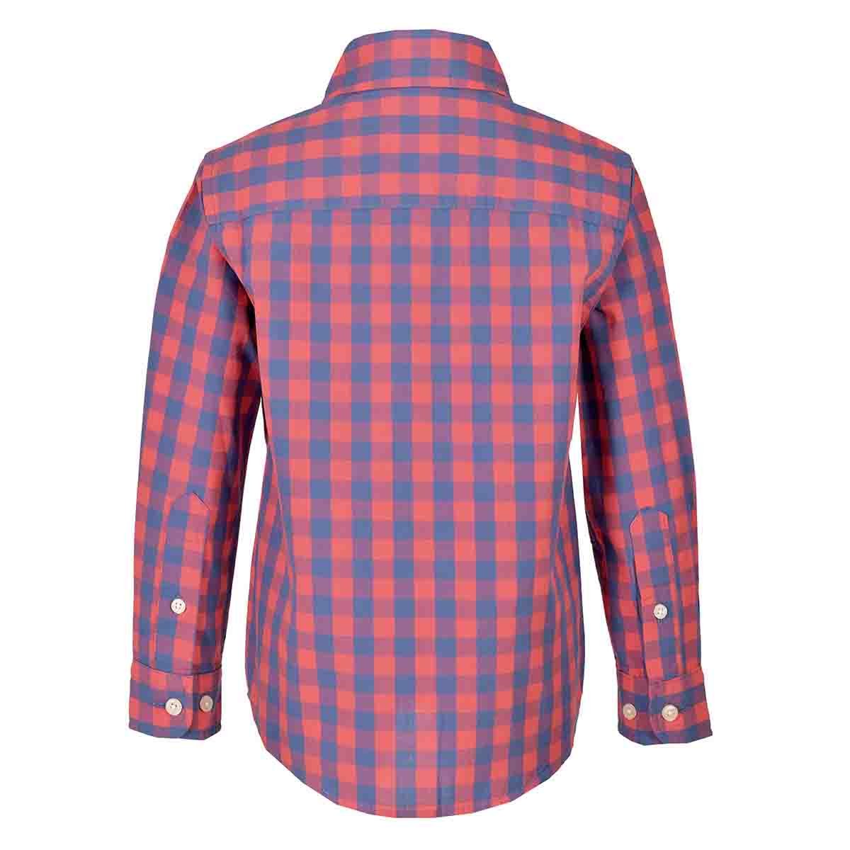 Camisa Manga Larga Gingham Jeanious