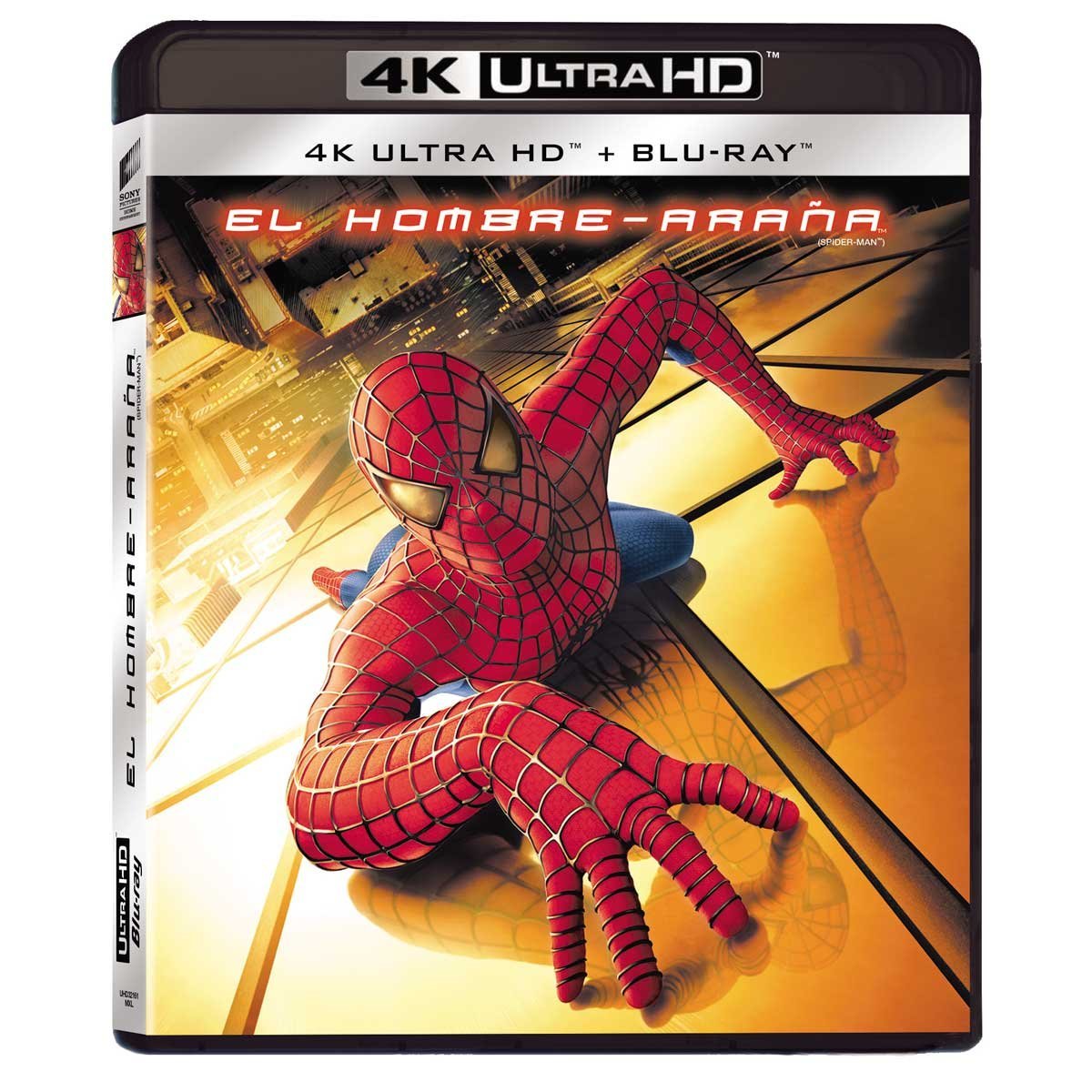 4K Ultra Hd + Blu Ray el Hombre Araña