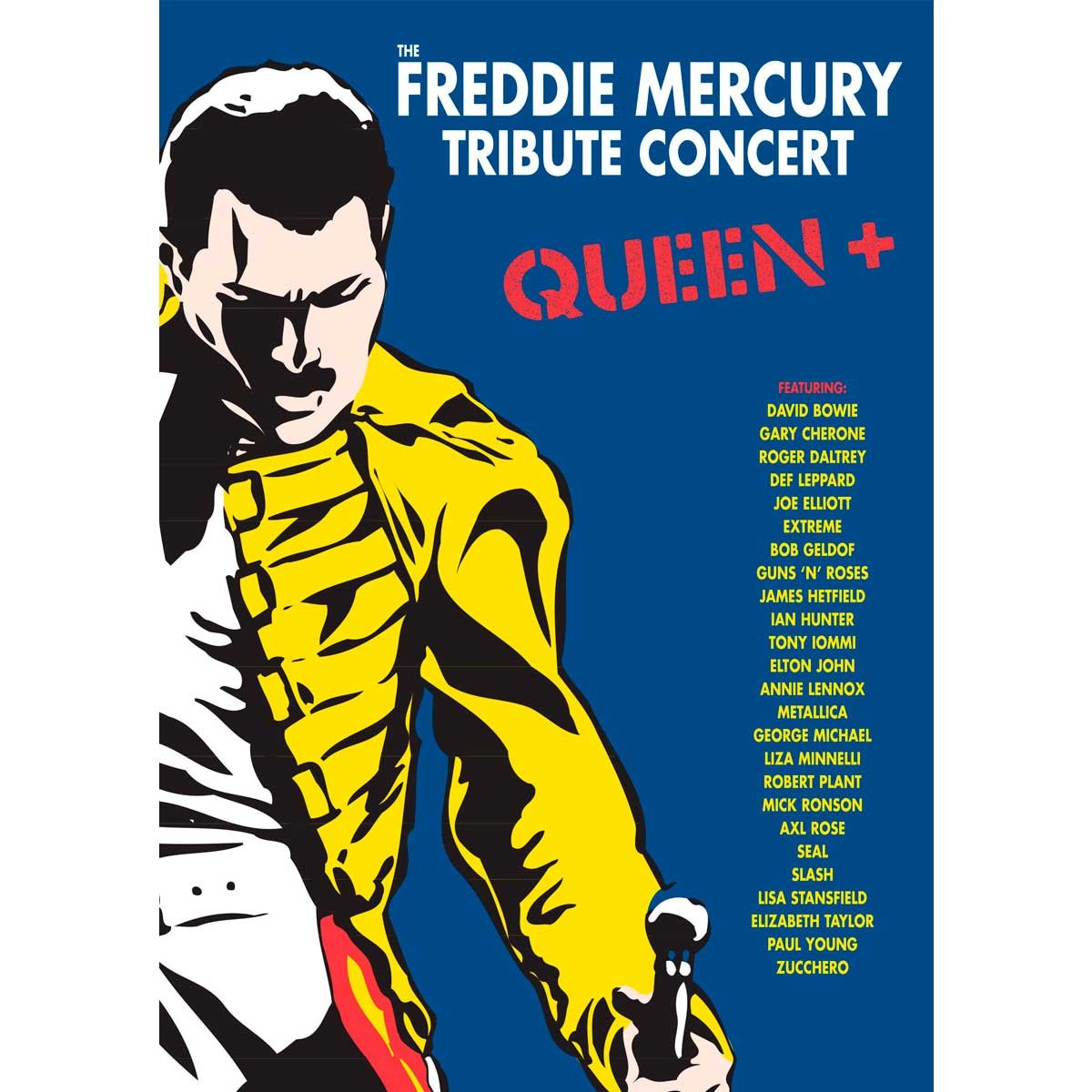 3 Dvds Freddie Mercury Tribute Concert
