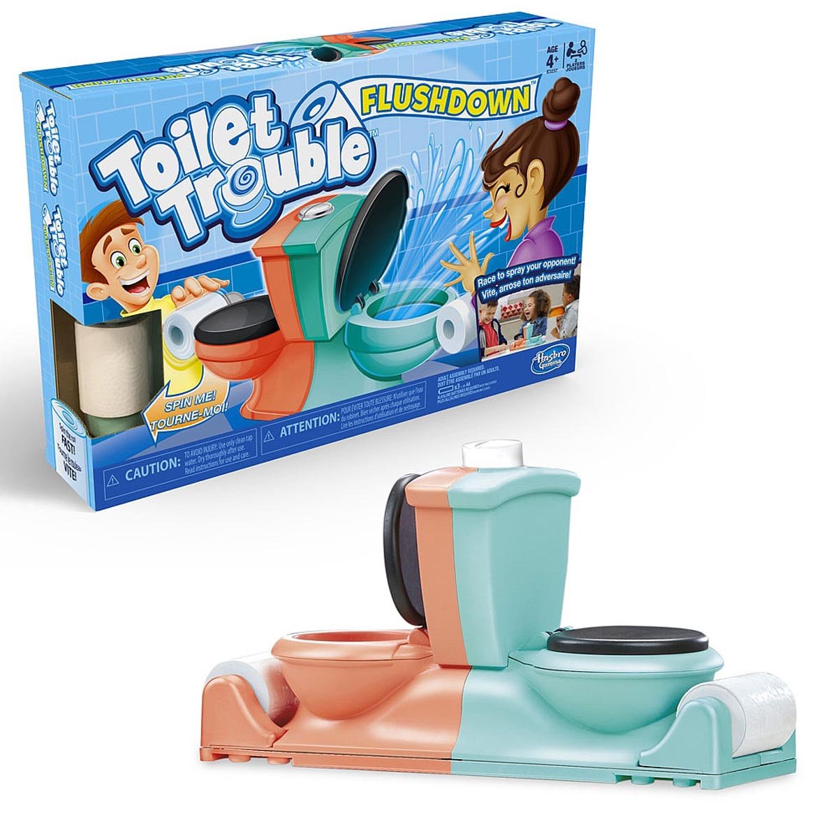 Hasbro Games Baño Loco el Desafío Hasbro - Juego de Mesa