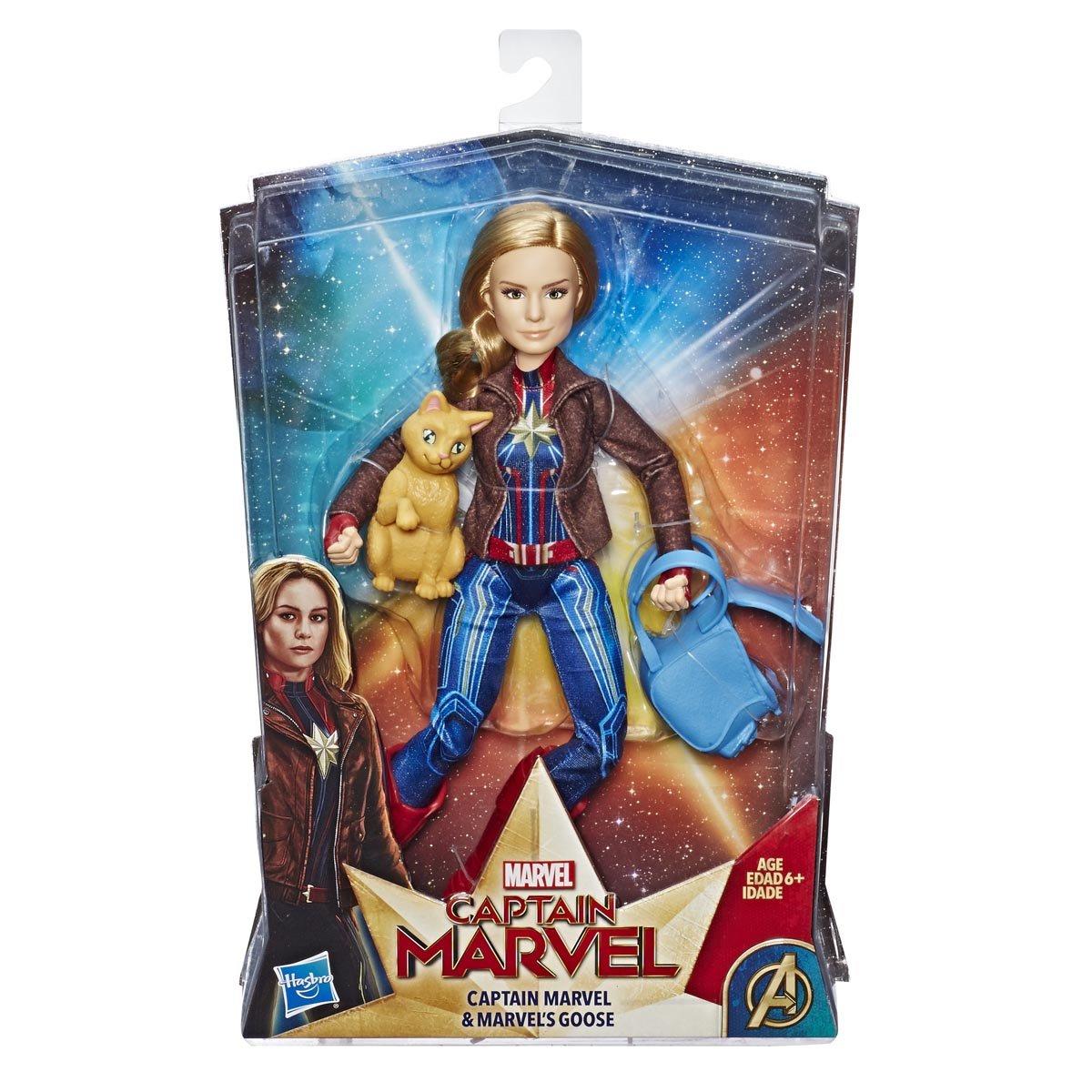 figura de accion capitana marvel