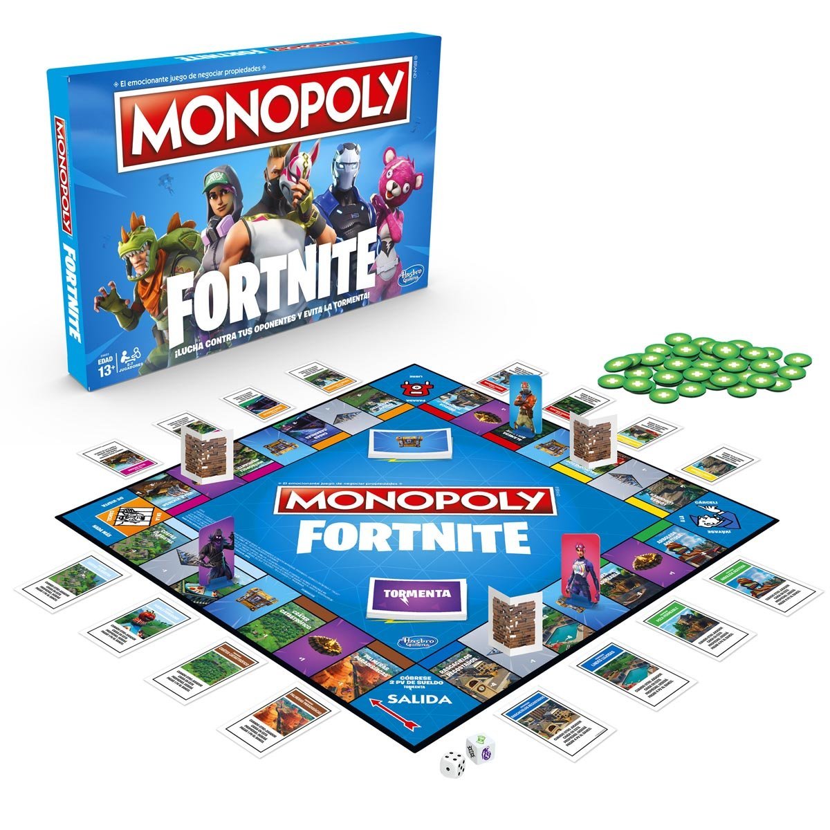 Monopoly Edición Fortnite Hasbro - Juego de Mesa