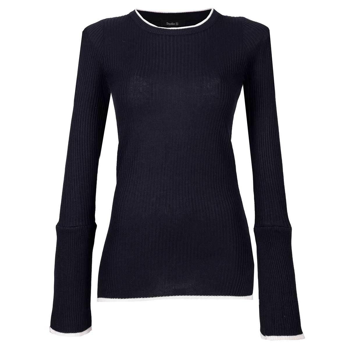 Su&eacute;ter Manga Larga Tipo Campana Studio si