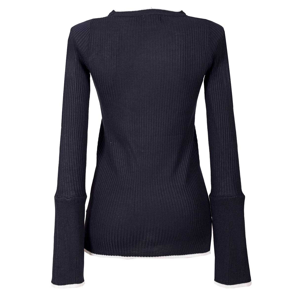 Su&eacute;ter Manga Larga Tipo Campana Studio si