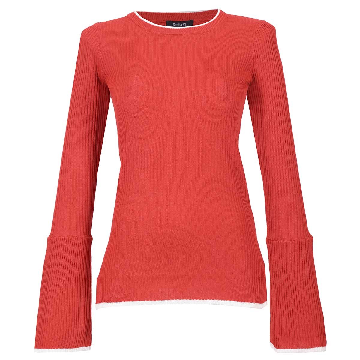 Su&eacute;ter Manga Larga Tipo Campana Studio si