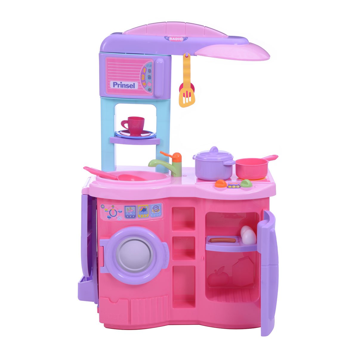 Cocinita de Juguete Color Rosa Cook Prinsel