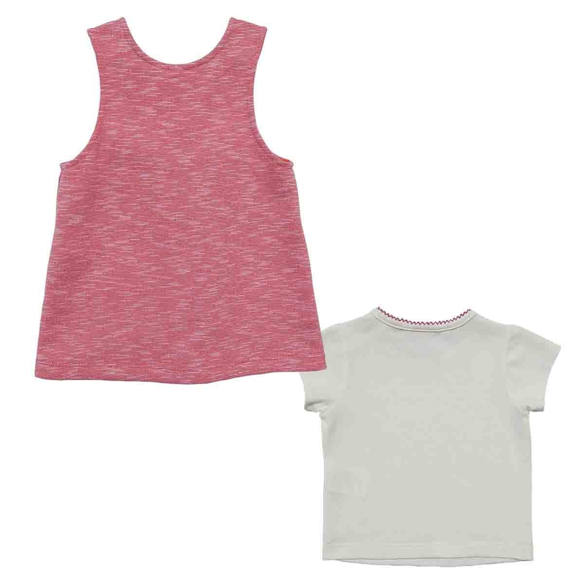 Conjunto 2 Pzas Playera Manga Corta Jumper Mondo Bambino
