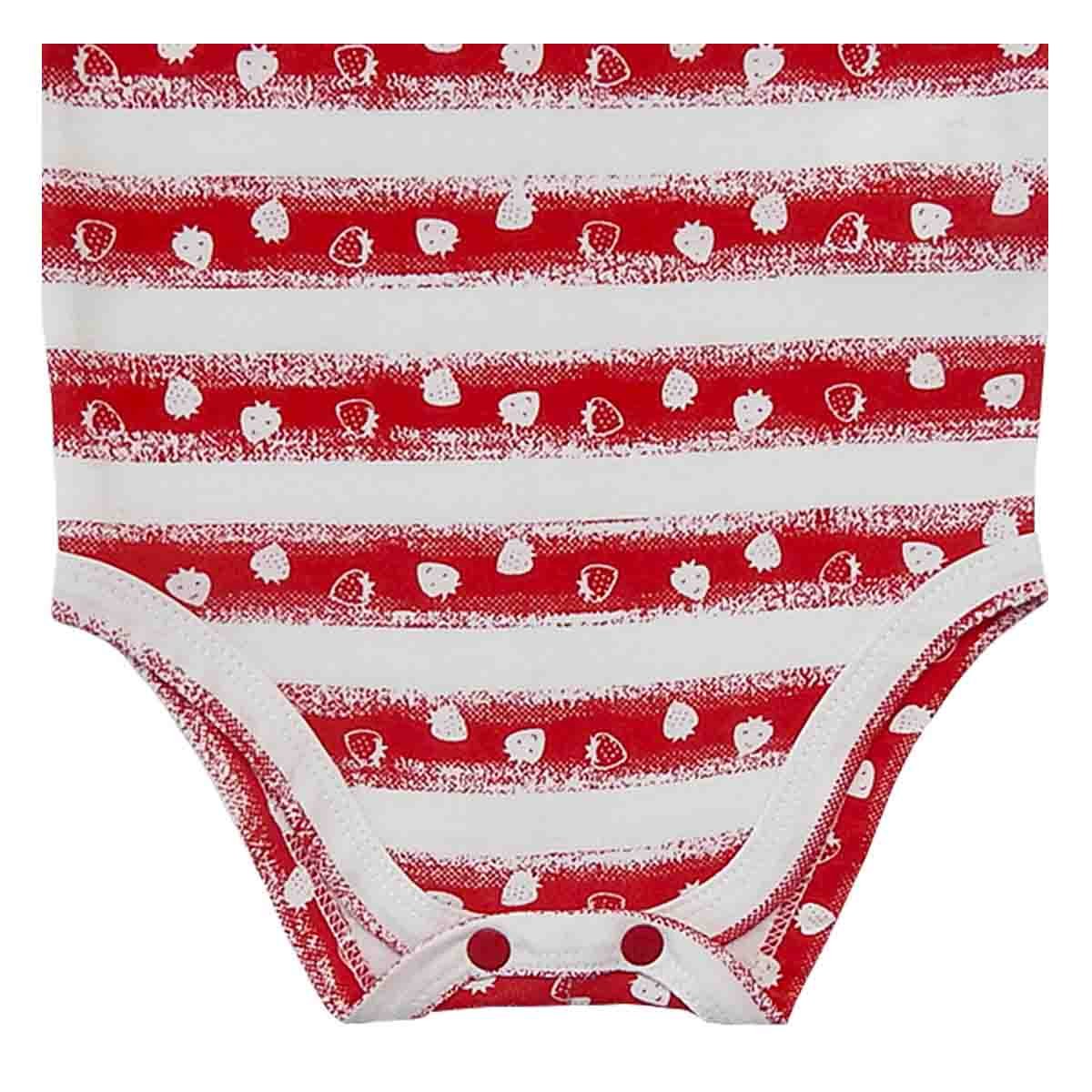 Conjunto 2 Pzas Blusa Manga Corta Jumper Mondo Bambino