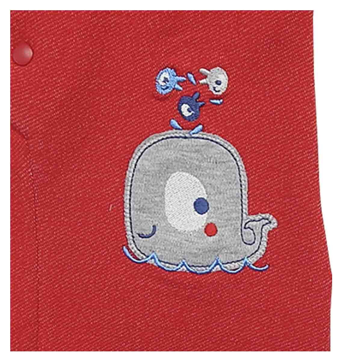 Conjunto 2 Pzas Playera Manga Corta Jumpsuit Mondo Bambino
