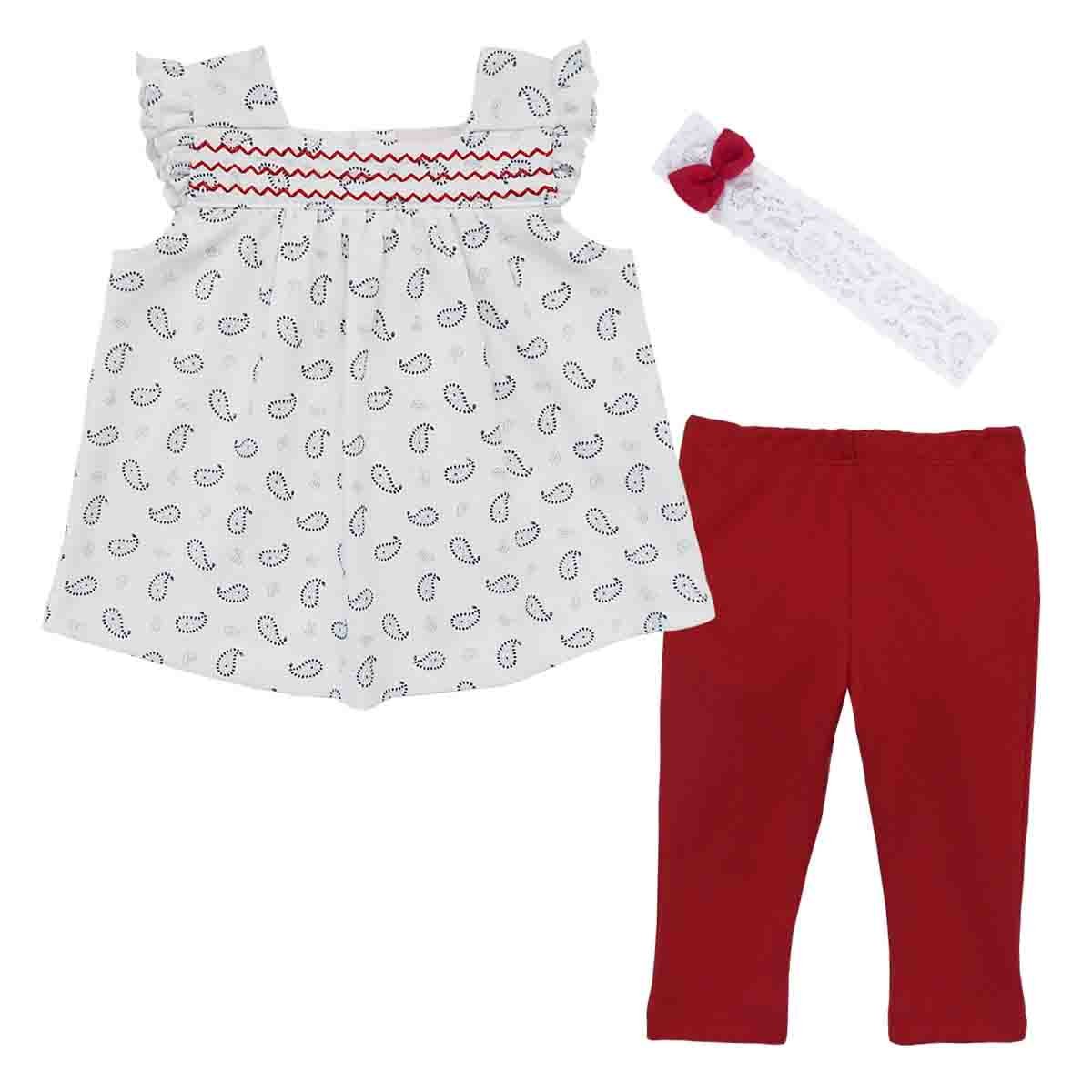 Conjunto 2 Pzas Bata Manga Corta Legging Balerina Mondo Bambino