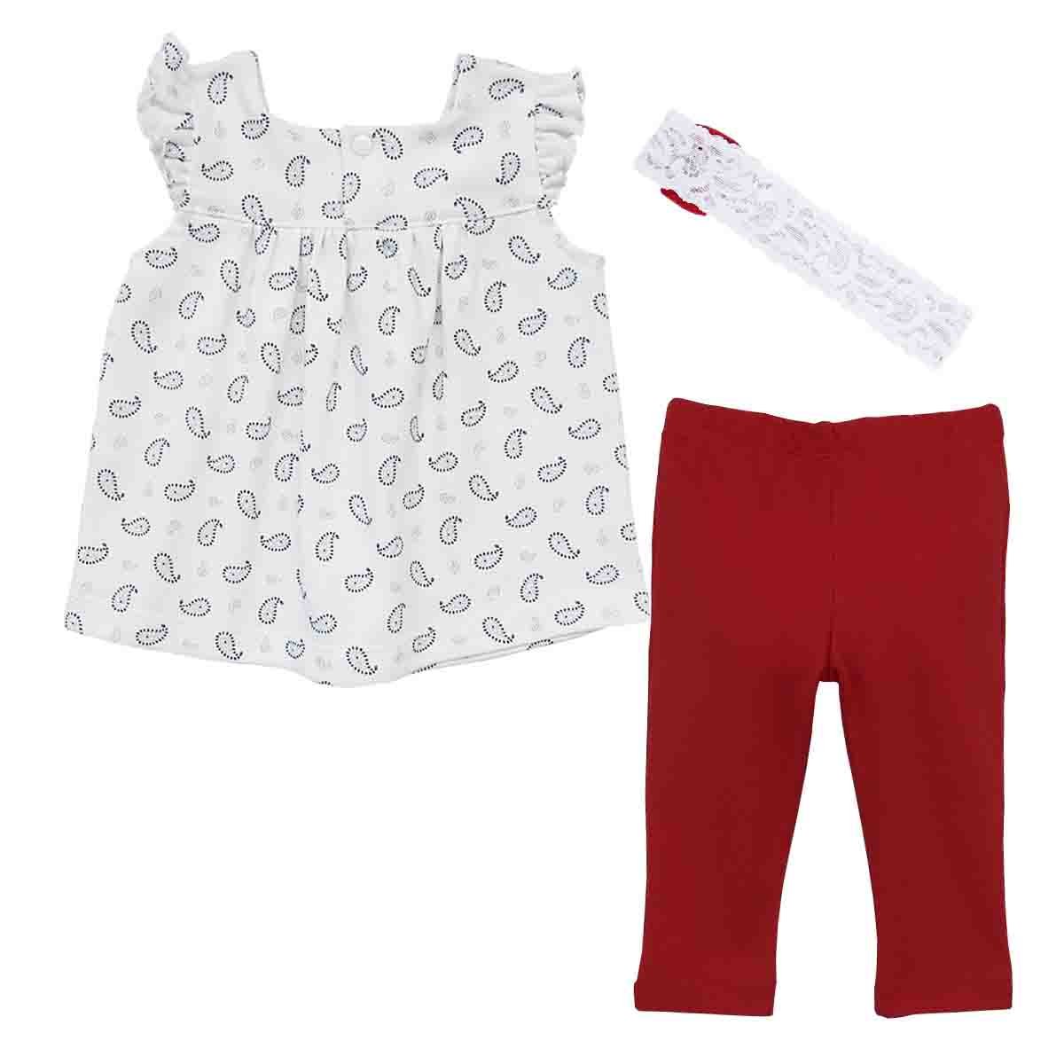 Conjunto 2 Pzas Bata Manga Corta Legging Balerina Mondo Bambino