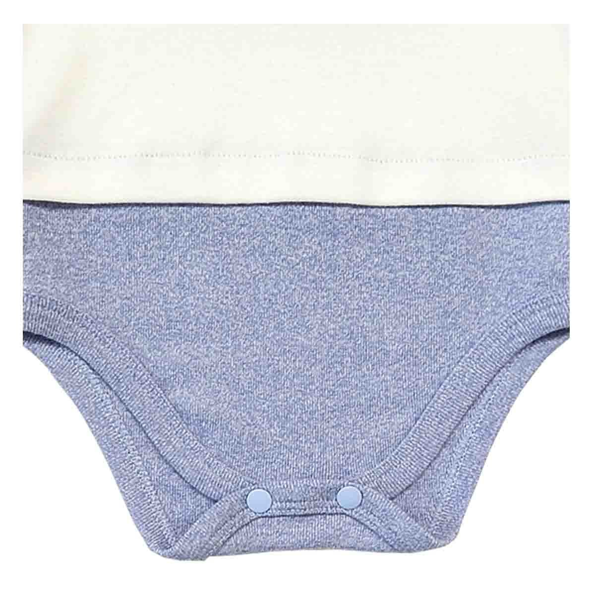 Conjunto 2 Pzas Body Manga Corta y Pantalon Mondo Bambino