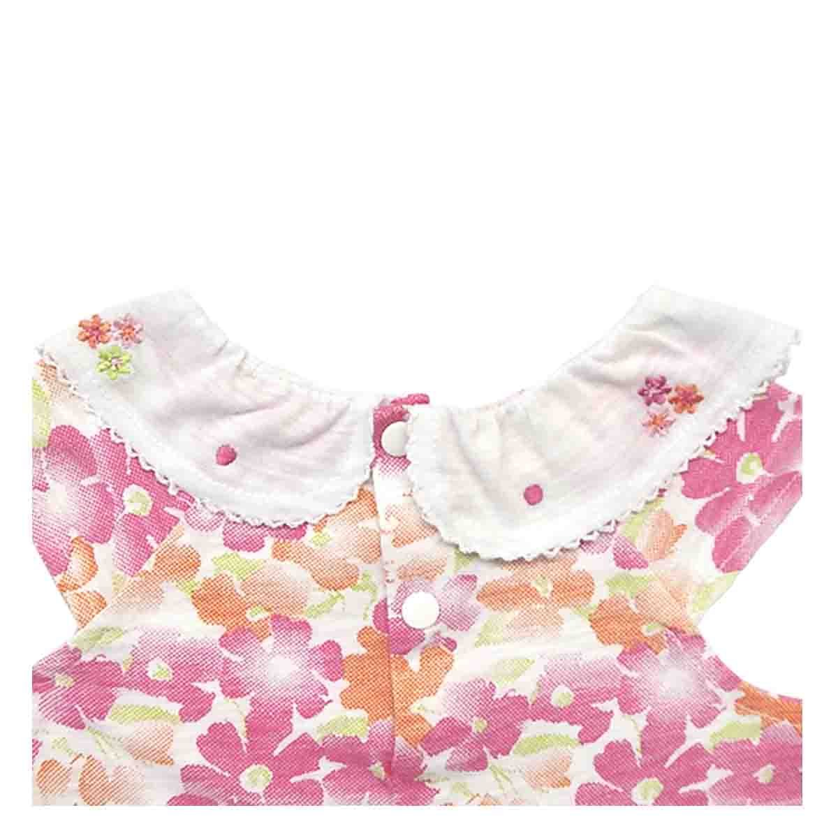 Conjunto 2 Pzas Batita Manga Corta y Bloomer Mondo Bambino