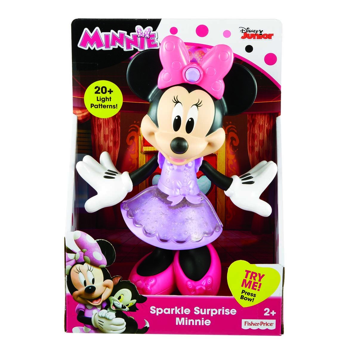 Fisher Price Disney Minnie Luces Sorpresa Mattel