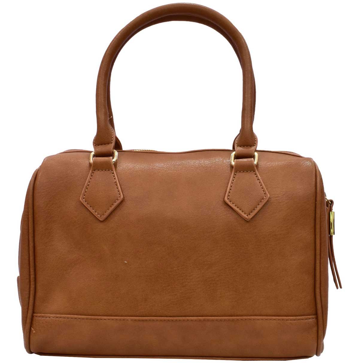 Bolso Bowling Camel con Asas Perry Ellis