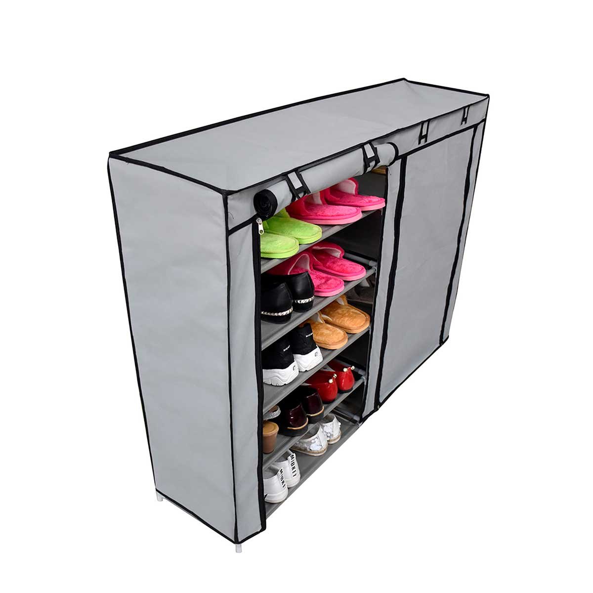 Closet Estante Expandible Repisas Metal Y Zapatera