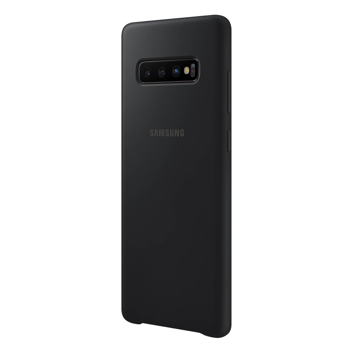 Funda Silicón para Galaxy S10 Plus Ef-Pg975Tbegmx Negro Samsung