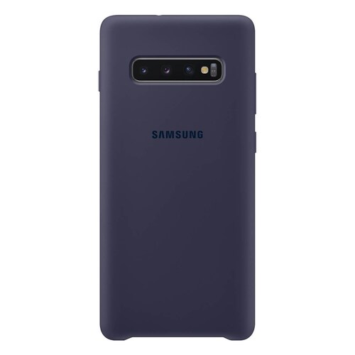 Funda Silicón para Galaxy S10 Plus Ef-Pg975Tnegmx Azul Samsung