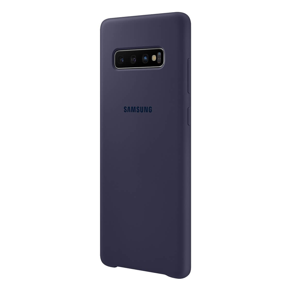 Funda Silicón para Galaxy S10 Plus Ef-Pg975Tnegmx Azul Samsung