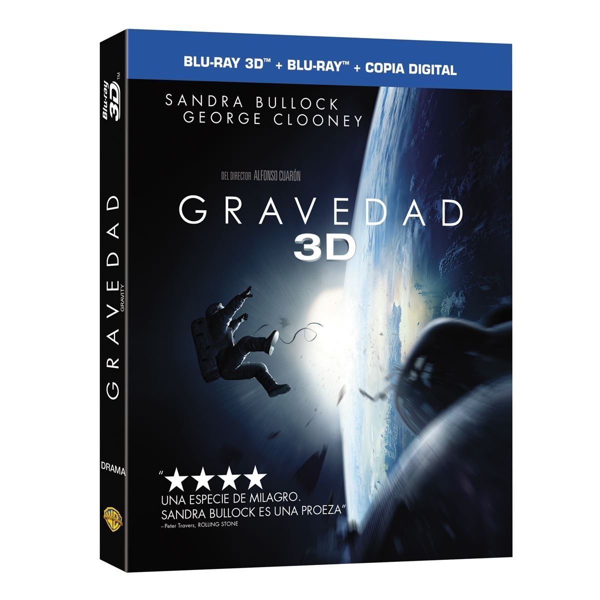 3D + Blu Ray + Dc Gravedad