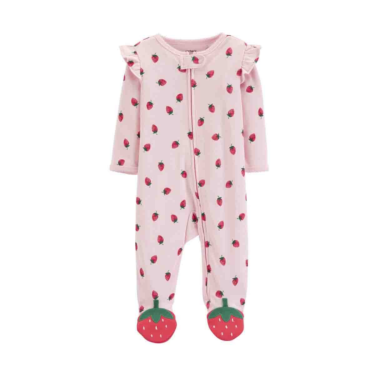 Mameluco con Estamapdo de Fresas Carters