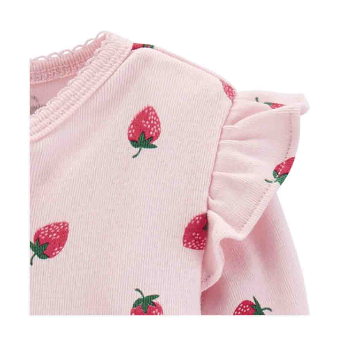 Mameluco con Estamapdo de Fresas Carters