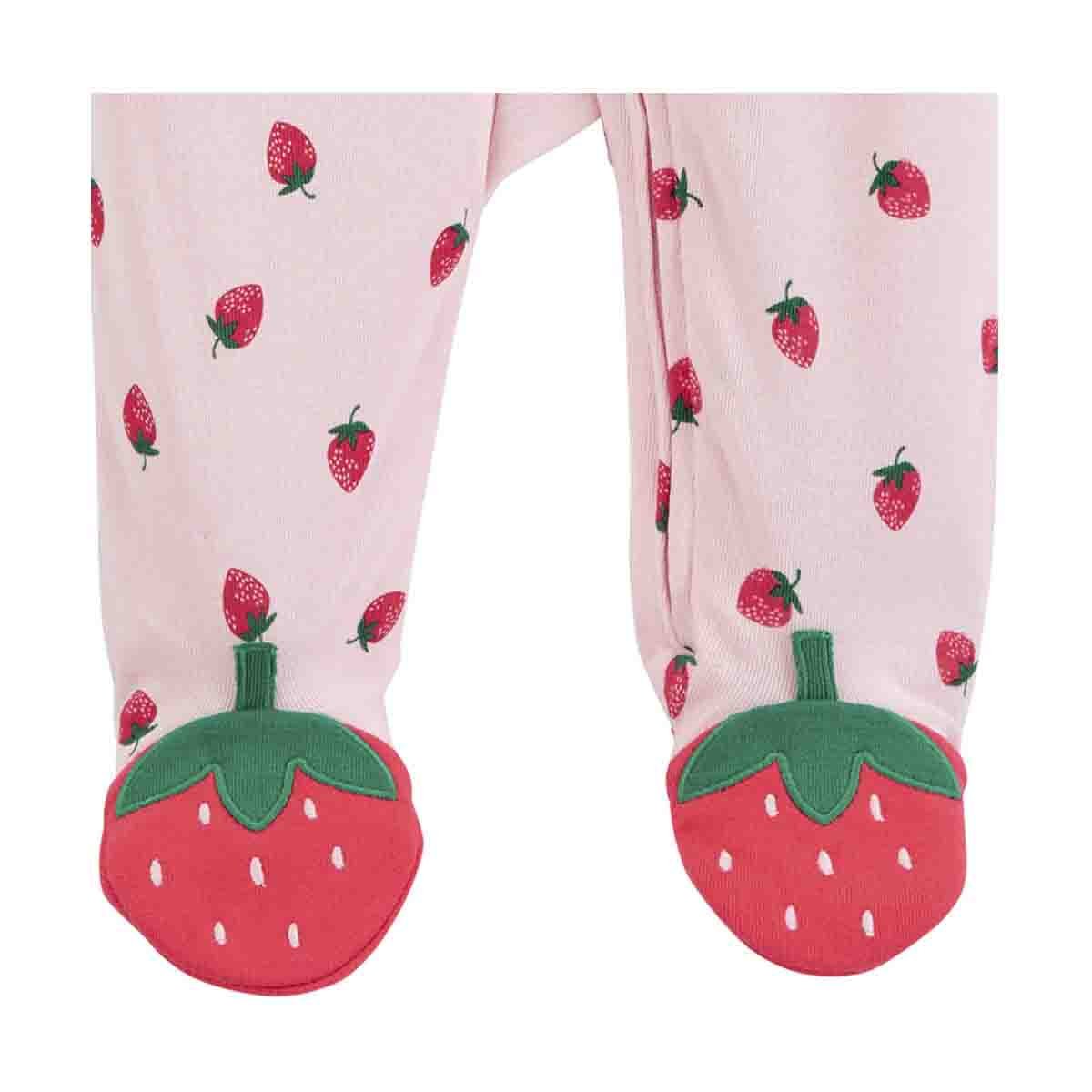 Mameluco con Estamapdo de Fresas Carters