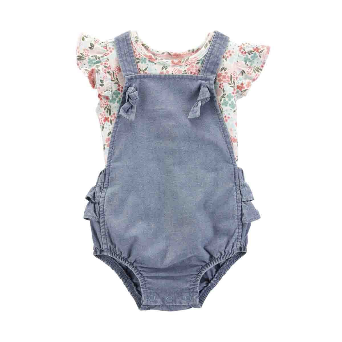 Set Short con Body de Flores Carters