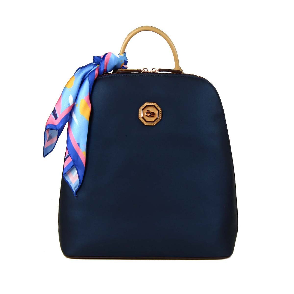 Backpack Azul con Mascada Cloe