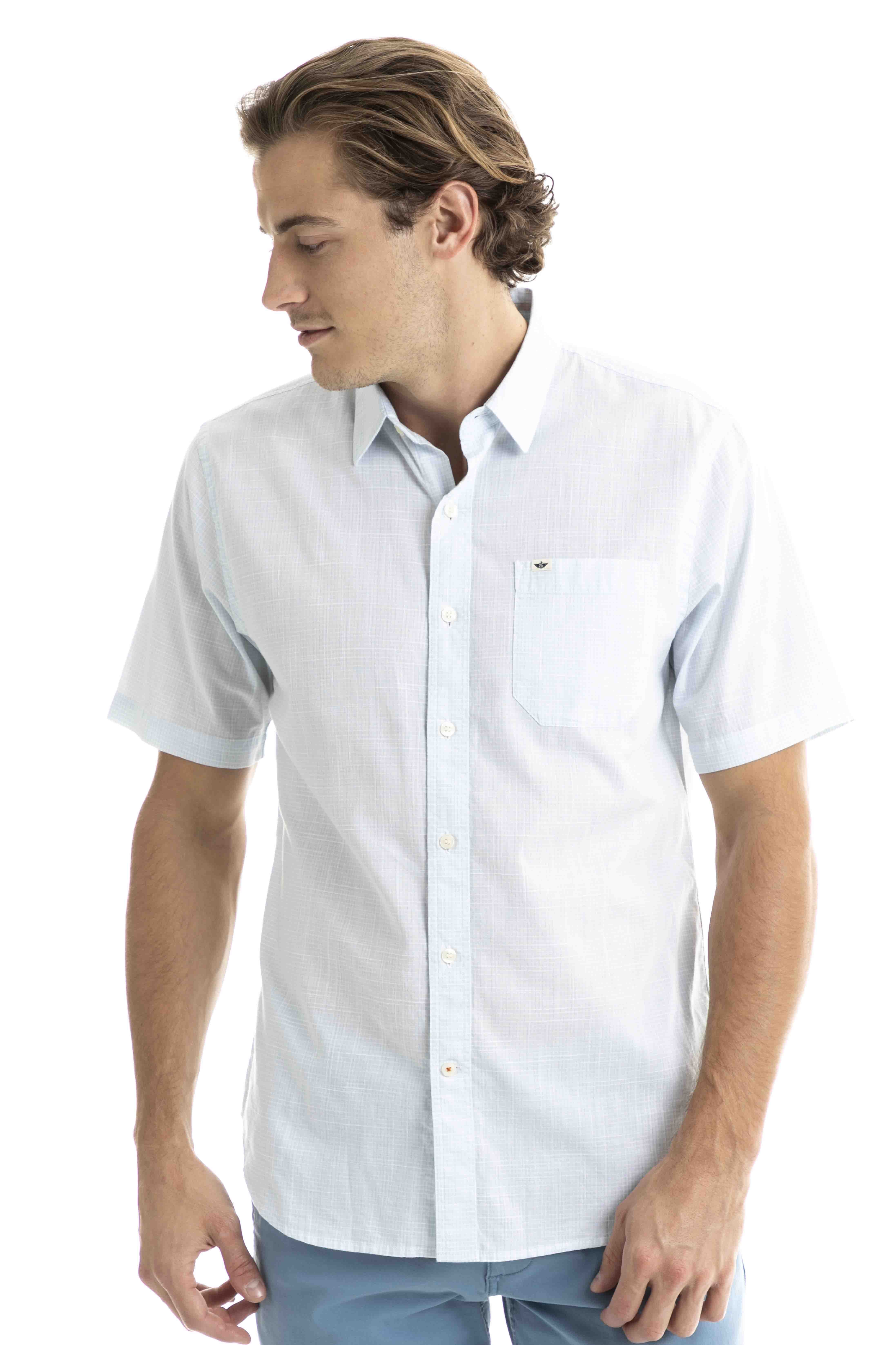 Camisa Original Washed Shirt Short Sleeve Dockers
