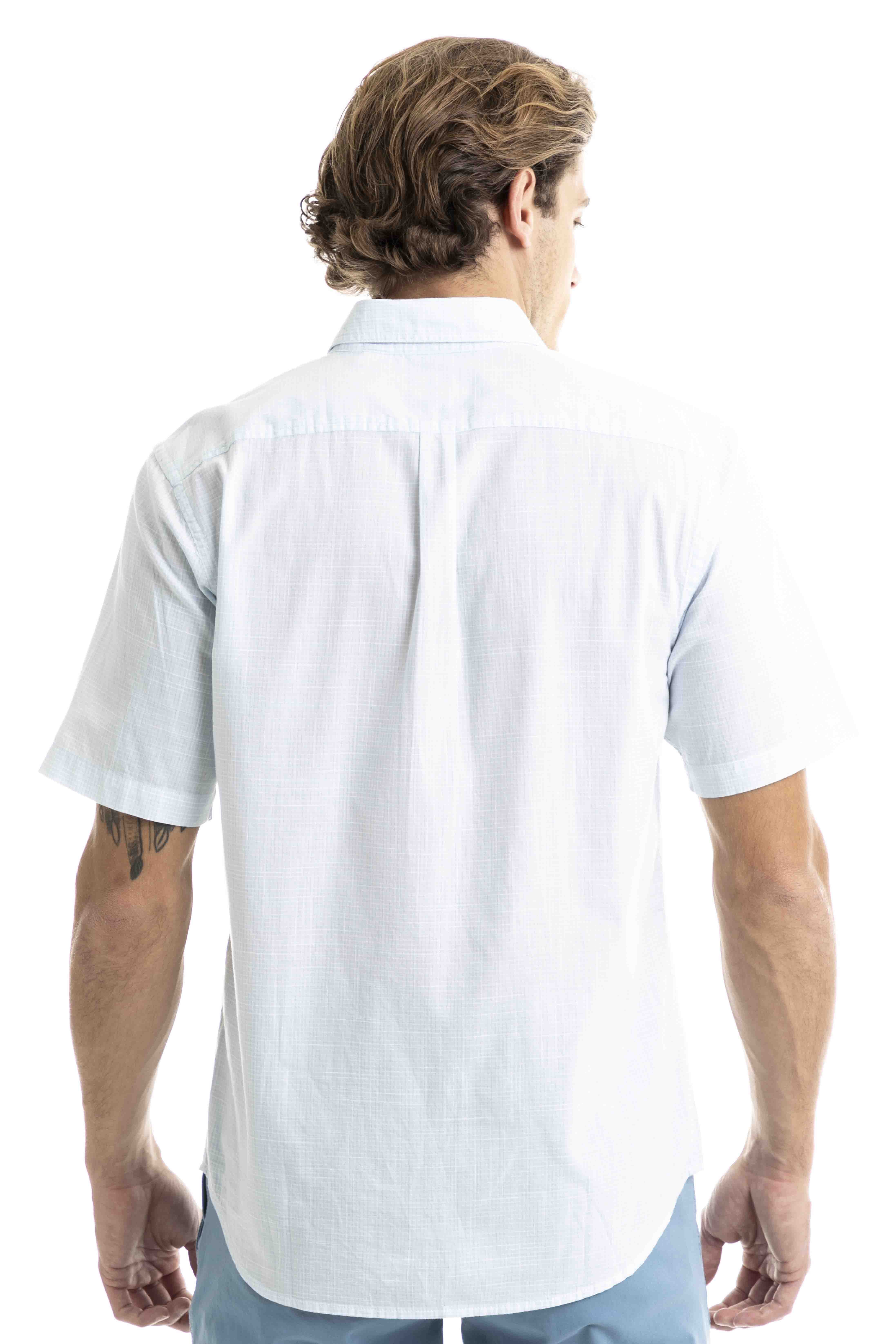 Camisa Original Washed Shirt Short Sleeve Dockers