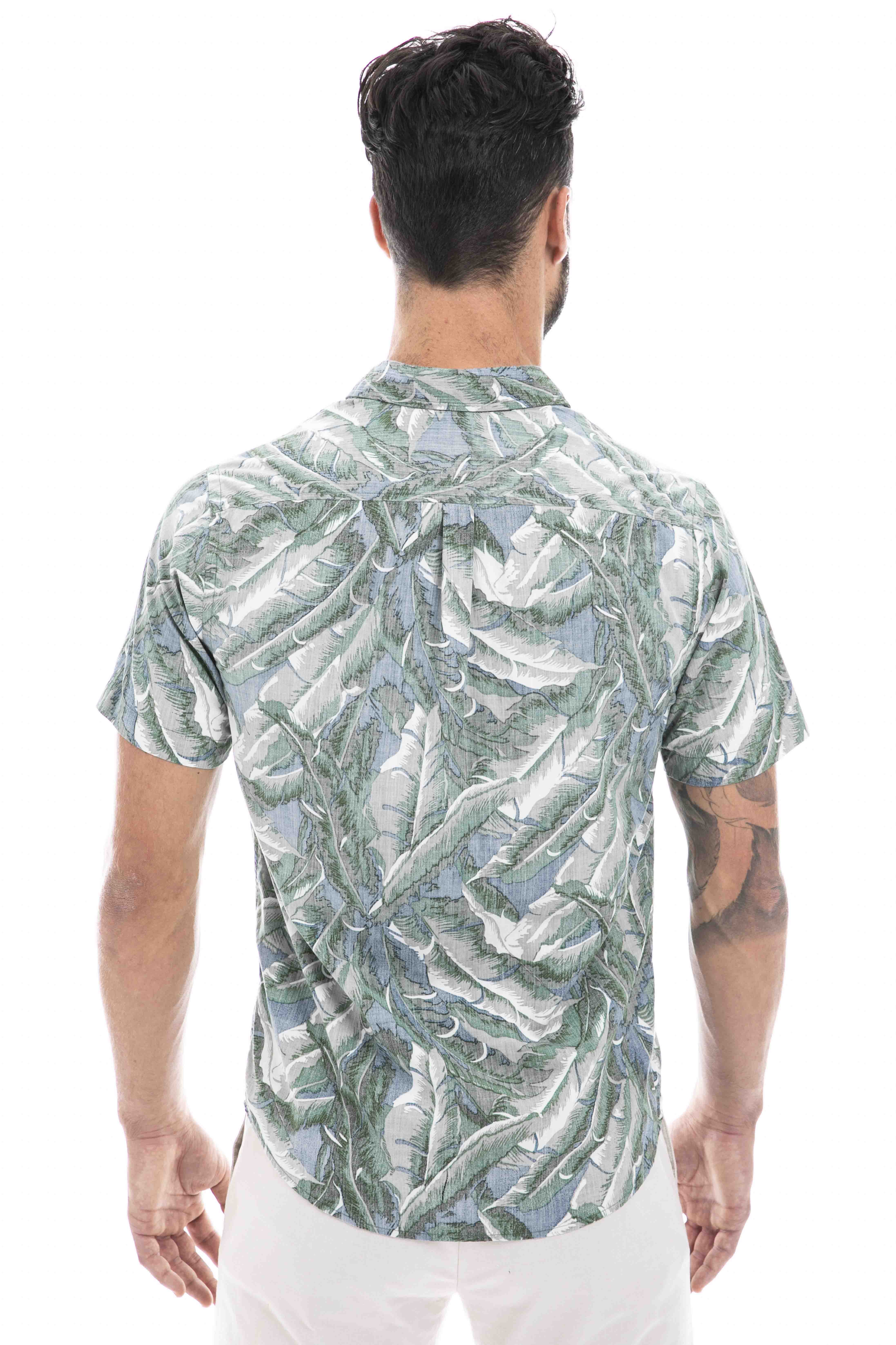 Camisa New Short Sleeve Resort Shirt Dockers para Caballero
