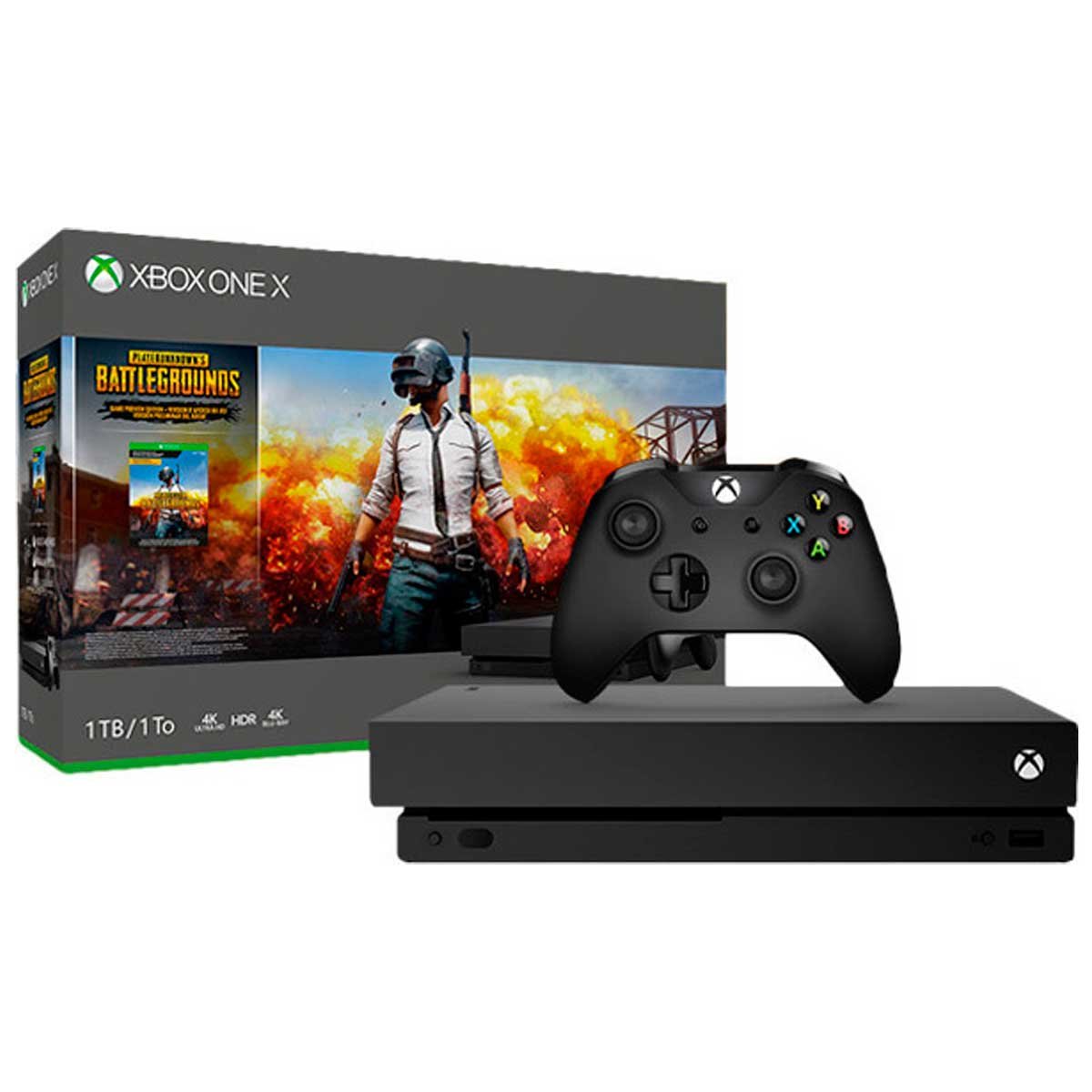 Consola Xbox One  X 1Tb Playerunknowns Battlegrounds