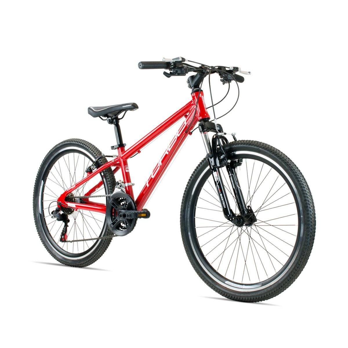 Bicicleta R-24 Tx 4.1 Boy Aluminio Rojo Turbo