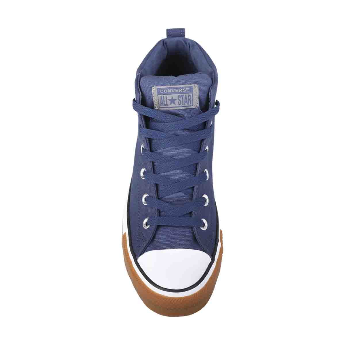 Tenis de Bota Color Azul Converse