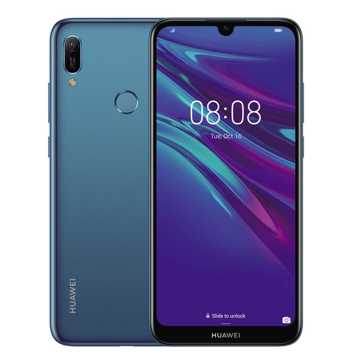 Celular Huawei Y6 2019 Mrd Lx3 Color Azul R9 (Telcel)