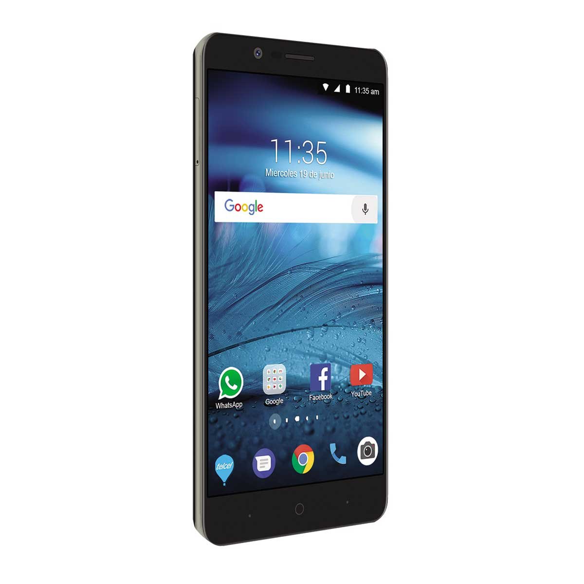 Celular Zte V Ultra Color Negro R9 (Telcel)
