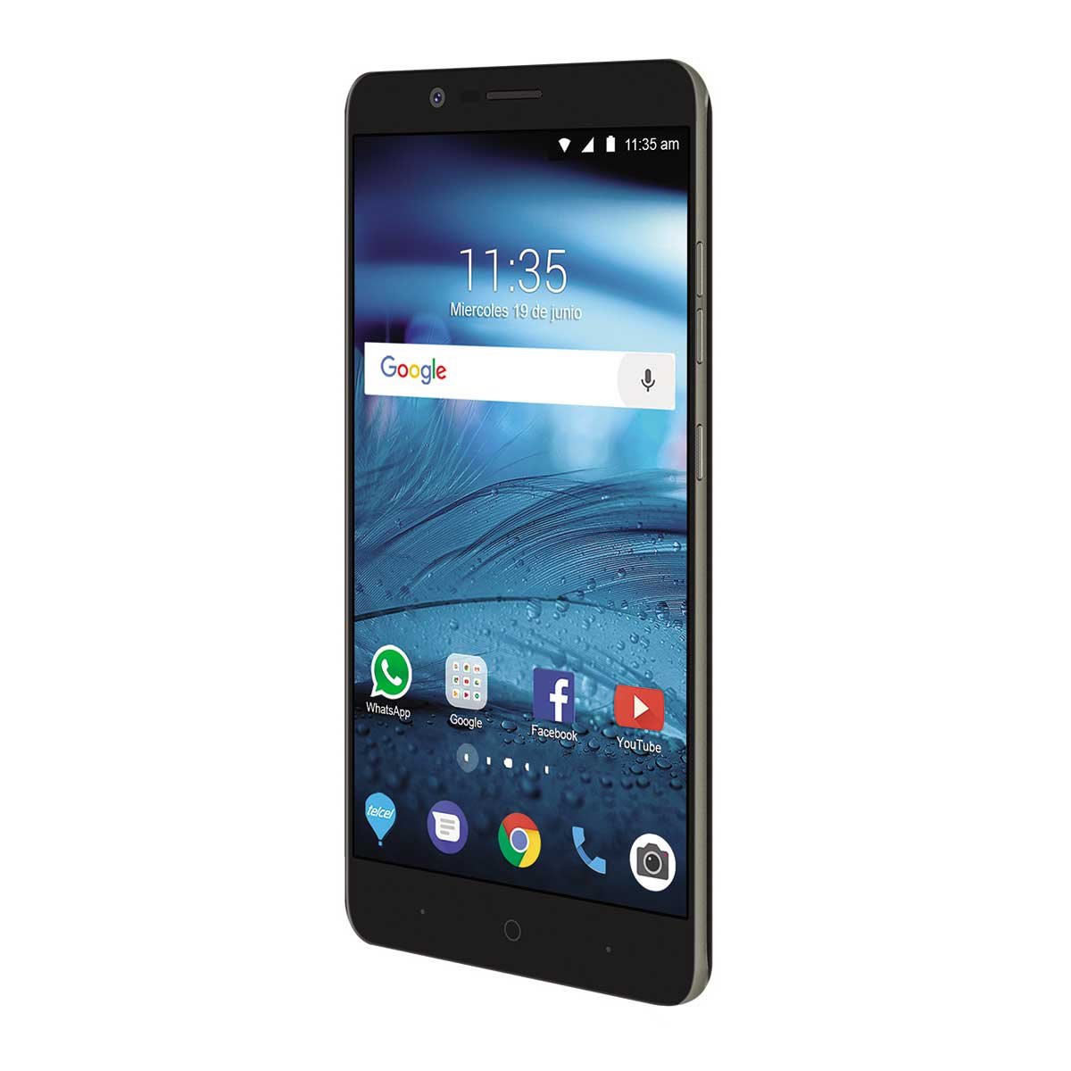 Celular Zte V Ultra Color Negro R9 (Telcel)