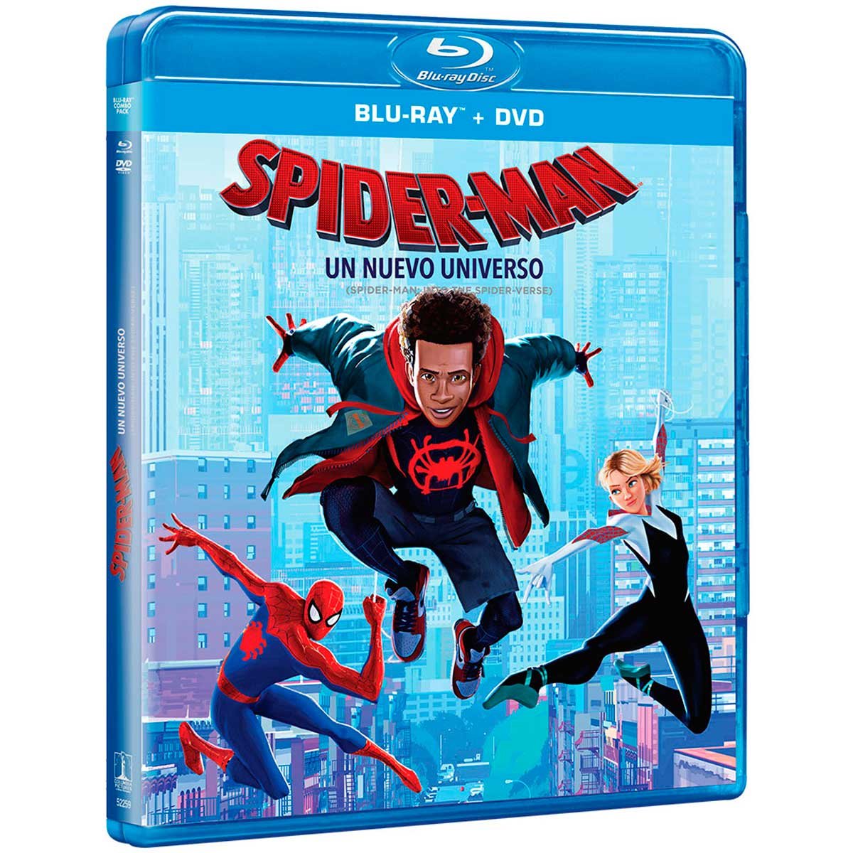 Blu Ray + Dvd Spider Man un Nuevo Universo