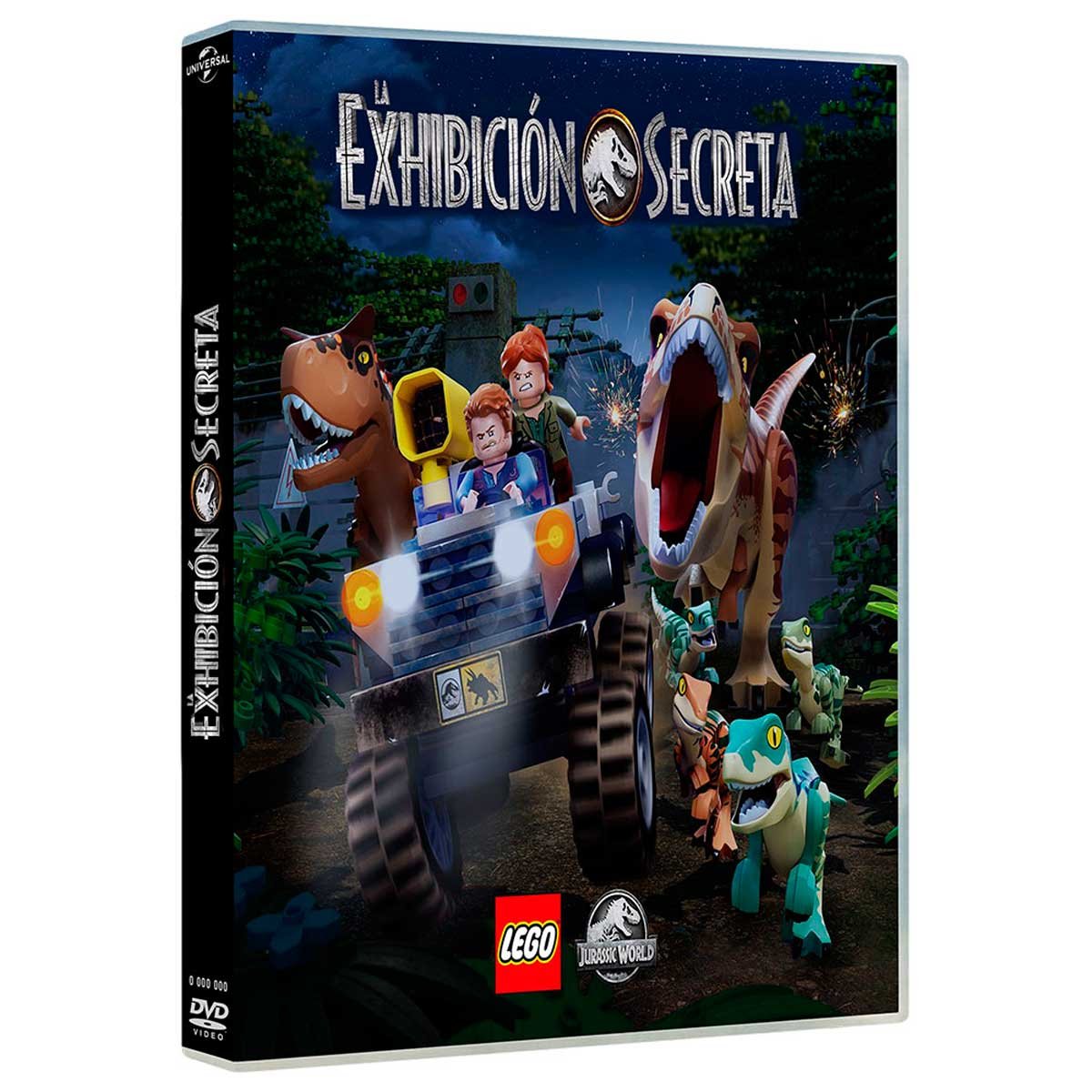 Dvd Lego Jurassic World la Exhibicion Secreta