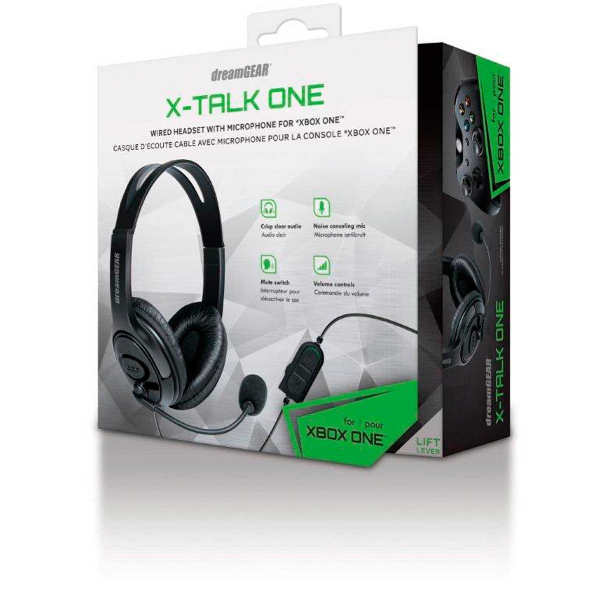 Xbox One  Headset X-Talk Negro Dreamgear