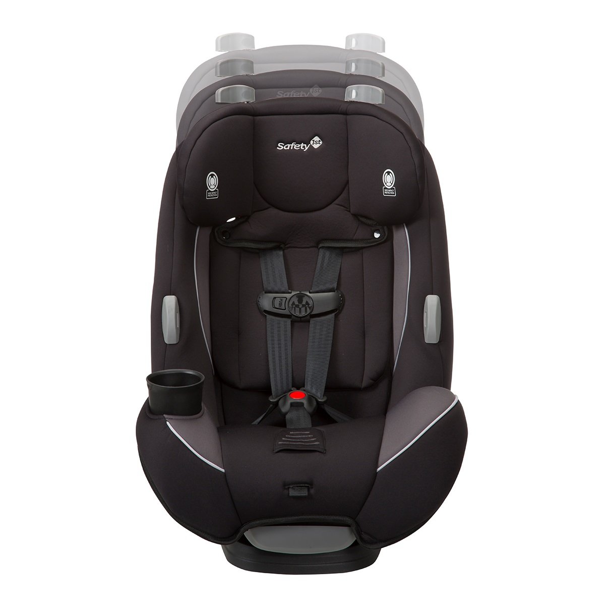 Auto Asiente Continuum Nego + Mochila Safety 1St Café Unisex
