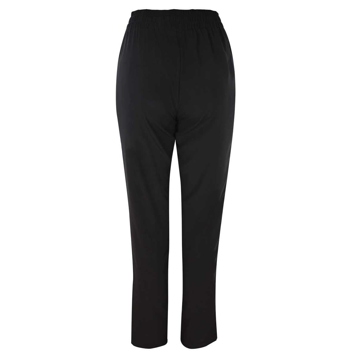 Pantalon Negro Recto con Jareta Just By Basel