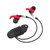 Audífonos In Ear Bluetooth Plugz Black/ White Ifrogz